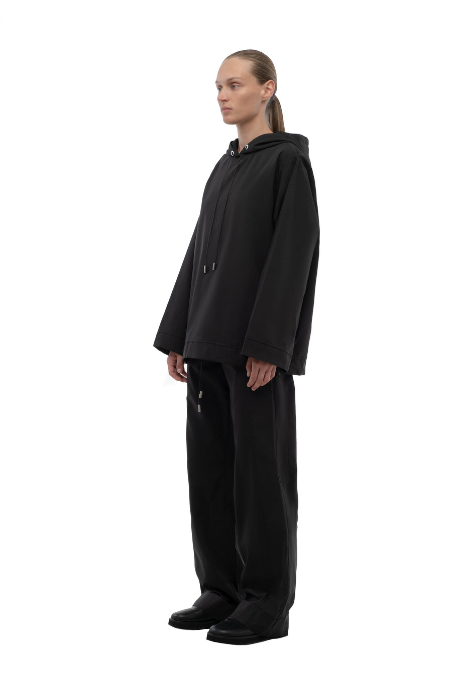 Black Flared Trousers Tracksuit
